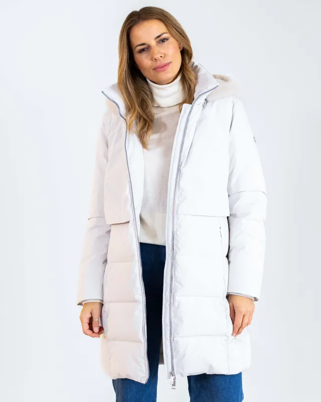 WEGA Green Goose Hybrid-Parka MOHERYNA